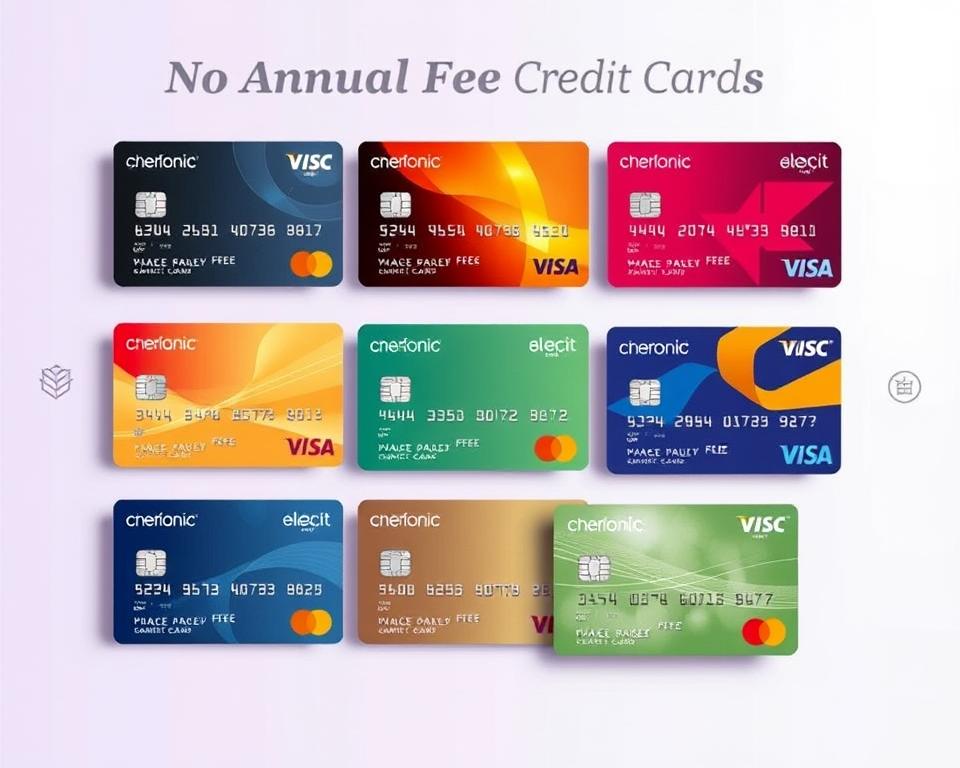 Top No Fee Credit Cards comparison